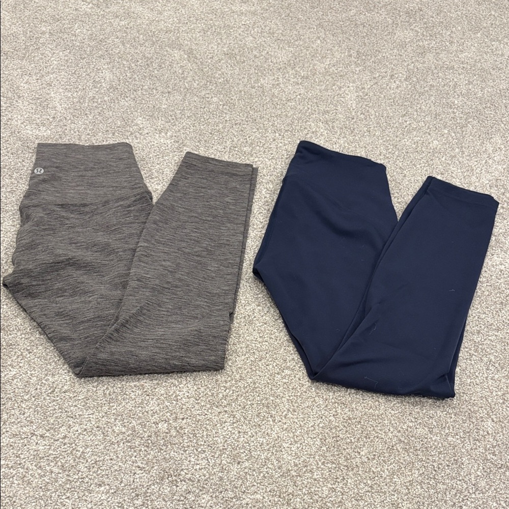 Lululemon Leggings Bundle, size 4